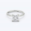 Princess Cut Solitaire Ring - Platinum - Bodega