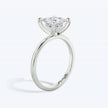 Princess Cut Solitaire Ring - Platinum - Bodega