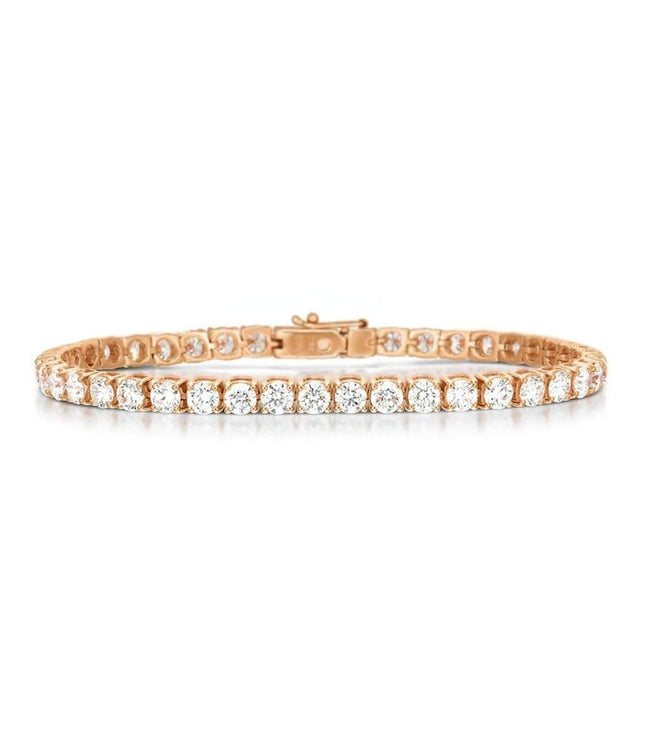 Rose Gold Diamond Tennis Bracelet - Bodega